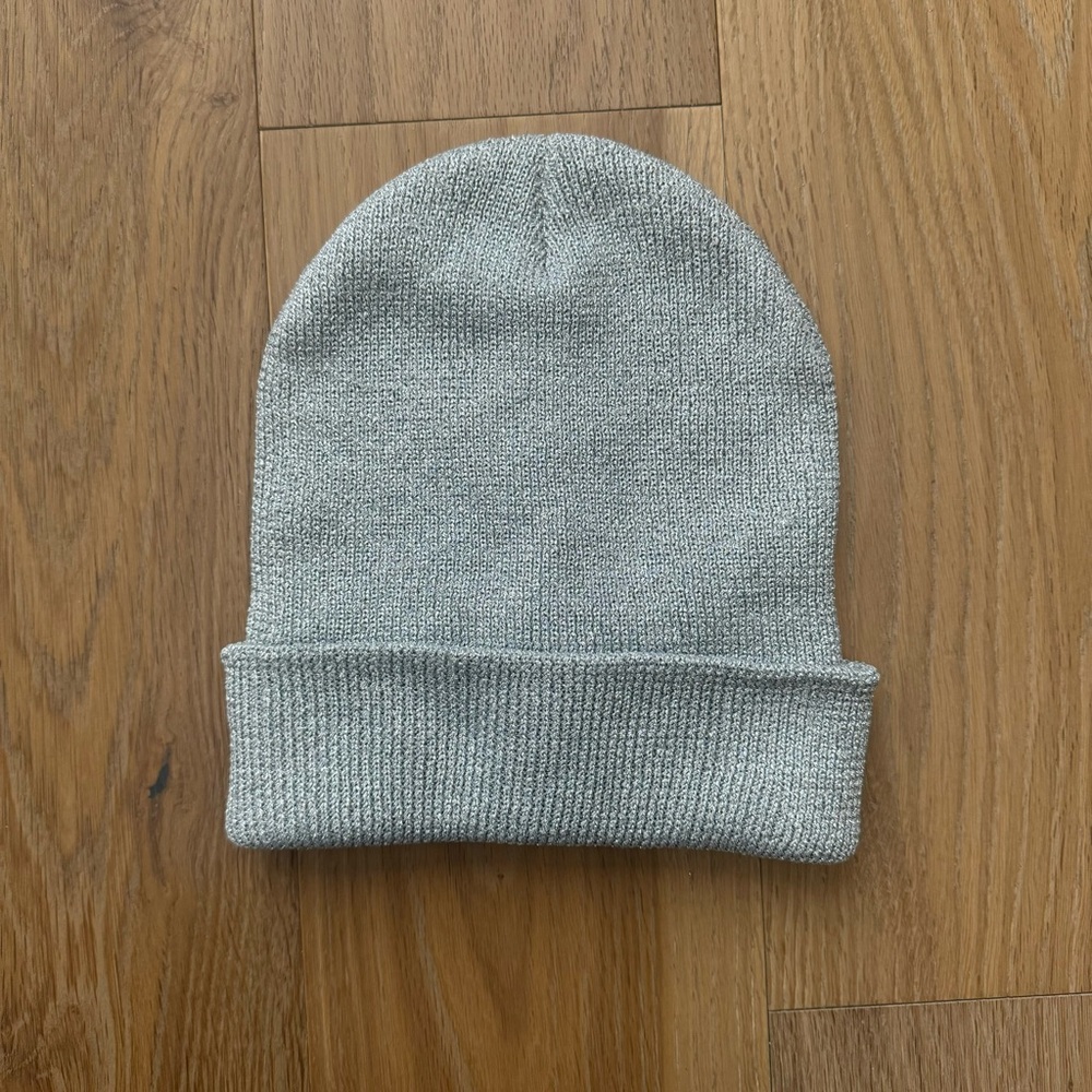 NWT Anthropology sparkle beanie in silver! - Picture 2 of 7